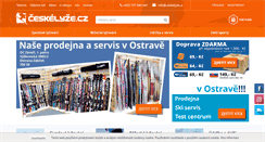 Desktop Screenshot of ceskelyze.cz